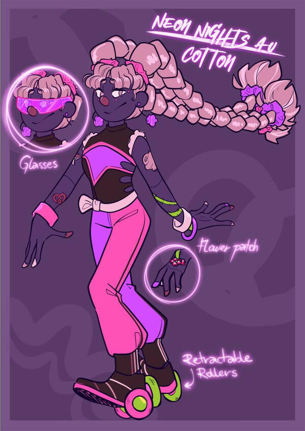 Welcome Home AU - Neon Nights OC Welcome Home AU - Neon Nights OC